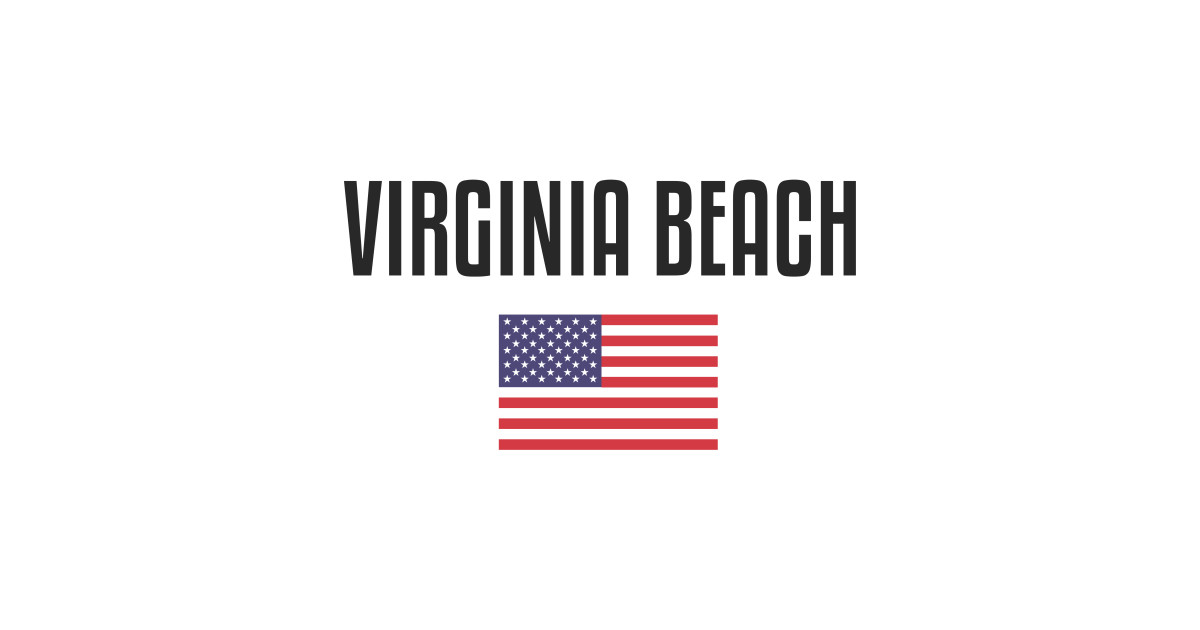 Virginia Beach - Virginia Beach - T-Shirt | TeePublic