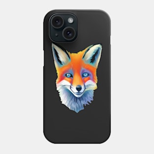 CUTE BLUE EYED FOX CUTE Phone Case