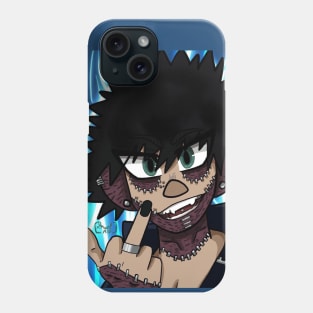 blue flame Phone Case