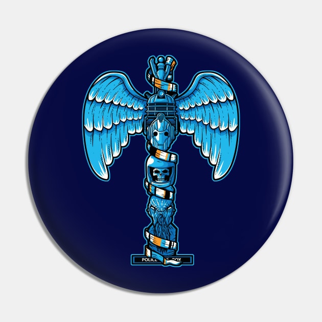 Whovian Totem Pin by LetterQ