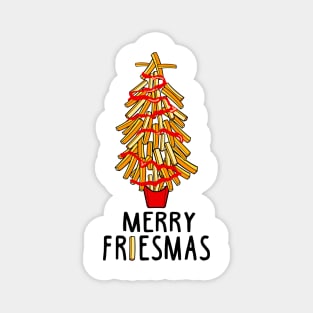 Funny Christmas Men Kids Women French Fries Ugly Christmas Magnet