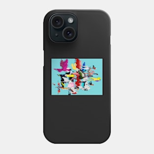 Abstract Birds Phone Case