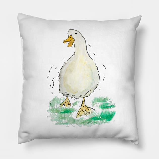 Donald the Duck Pillow by Poppy May