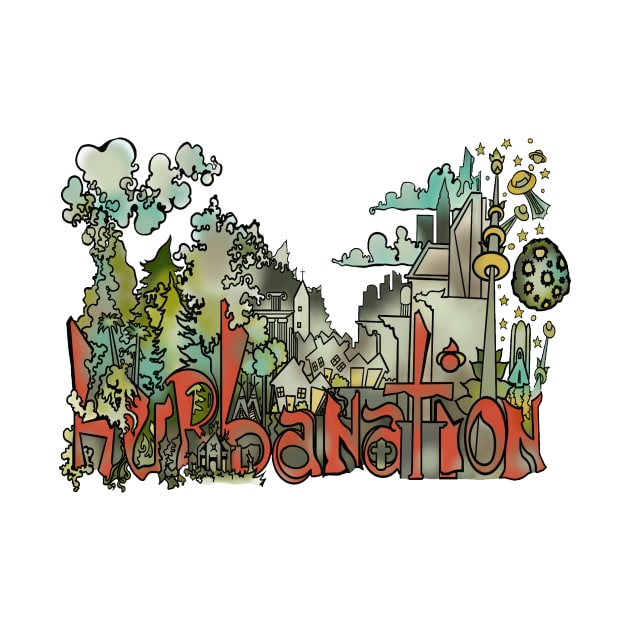 Hurbanation Evolution by Hurbanation