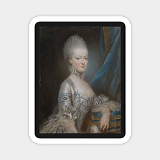 Marie Antoinette at the age of thirteen - Joseph Ducreux Magnet