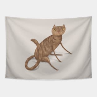 Gangly Cat Tapestry