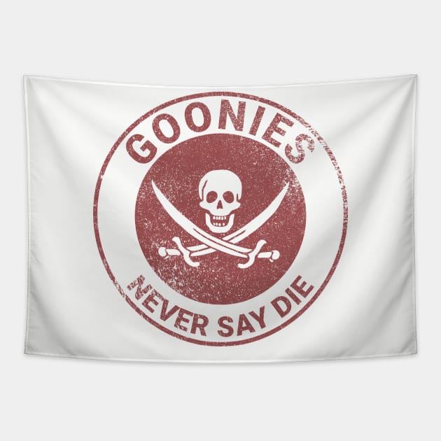 The Goonies - never say die Tapestry by Soriagk