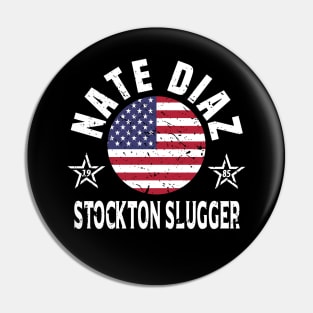 Nate Diaz Stockton Design Pin