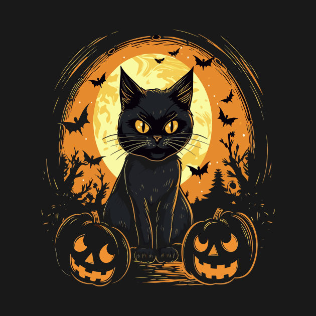 American Shorthair Halloween by JH Mart