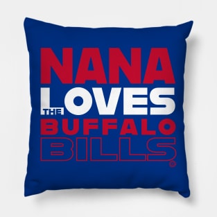 Nana loves the Buffalo Bills Pillow