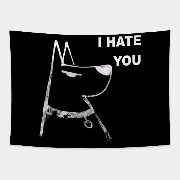 I hate you Tapestry by rail_rz