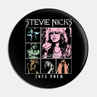 Stevie Nicks Vintage Rock Music 2023 Tour Live in Concert Pin