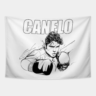 Canelo Alvarez boxing 5 Tapestry