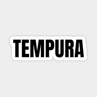 Tempura Word - Simple Bold Text Magnet