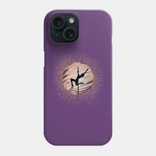 Pole Dancer In The Purple Sphere Phone Case