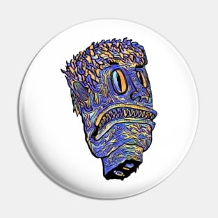 Devil(blue/yellow) Pin