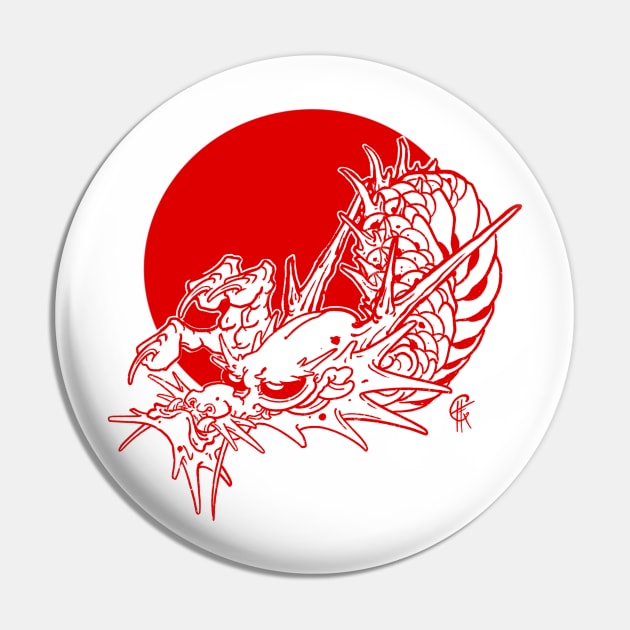 Redline Dragon 2 Pin by Hori Chou Tattoo