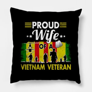 Proud Wife Of A Vietnam Veteran Pillow