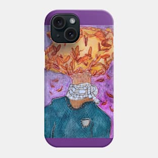 Fall Sweaters and Leaves Phone Case