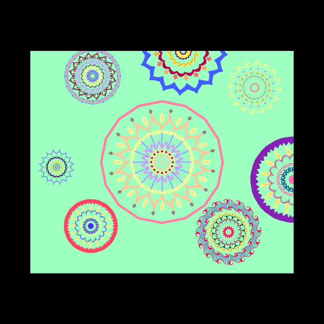 Cheerful Mandala Pattern by TheRealFG