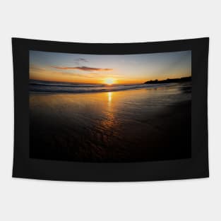 Super September Seaton Sluice Sunrise Tapestry