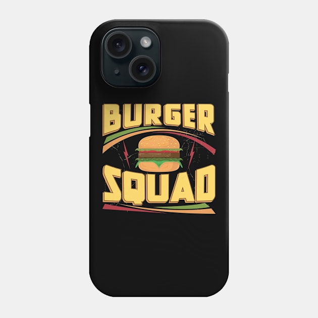 Burger Squad Cheeseburger Phone Case by LemoBoy