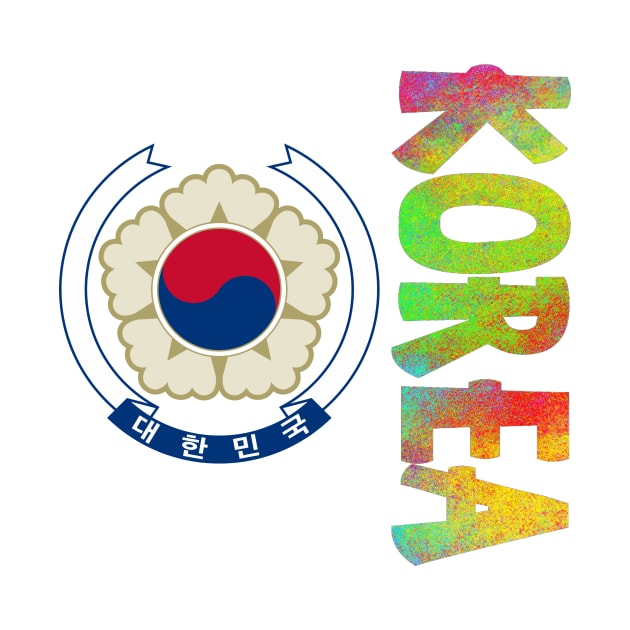 Korea (South Korea) Coat of Arms Design by Naves