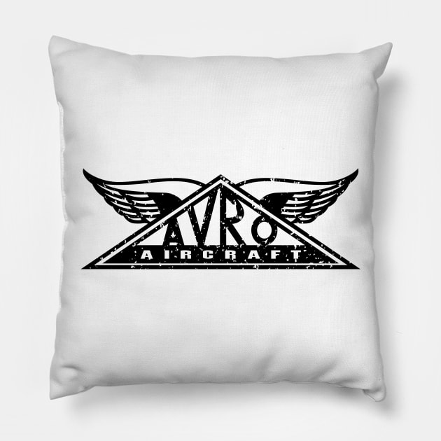 Avro Aircraft Pillow by NEFAST_