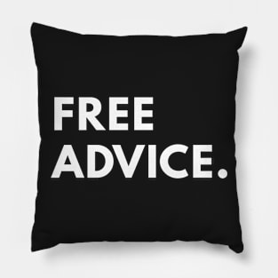 Free Advice Pillow