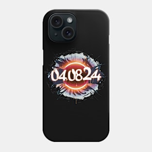 Solar Eclipse, Graffiti Design Phone Case