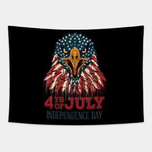 4th of July Independence Day Eagle Tapestry