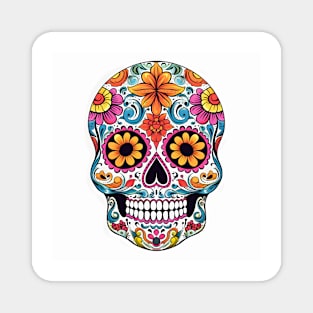 Day of the Dead Sugar Skull 14 Magnet