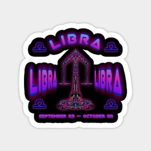 Libra 7a Black Magnet