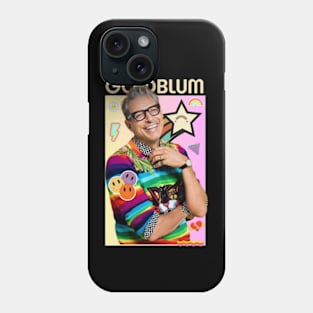 funny jeff goldblum quotes art 90s style retro vintage 70s Phone Case