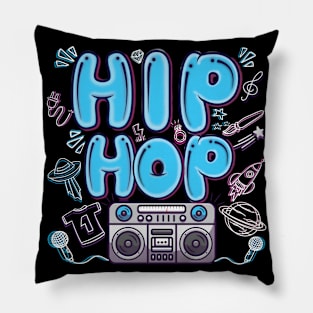 I Love Hiphop Pillow