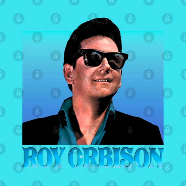 There Is Only One Roy Orbison Original 1965 by RafelagibsArt