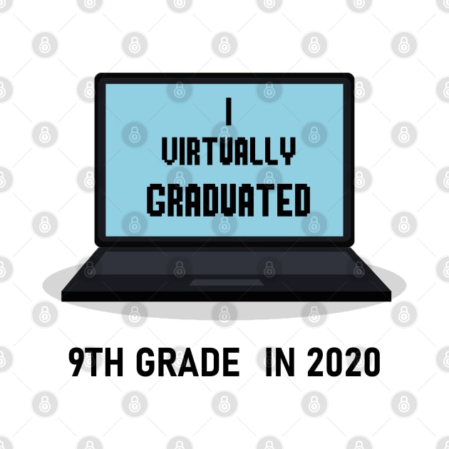 I virtually graduated 9th grade in 2020 by artbypond