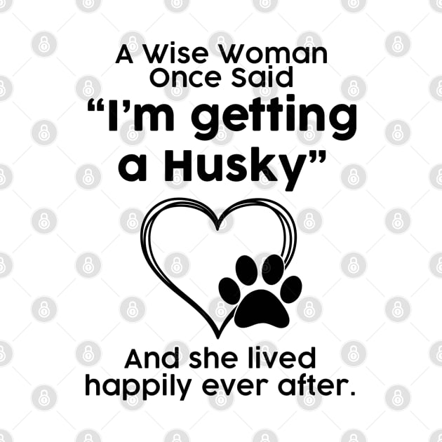 Husky crazy dog mom gift . Perfect present for mother dad friend him or her by SerenityByAlex