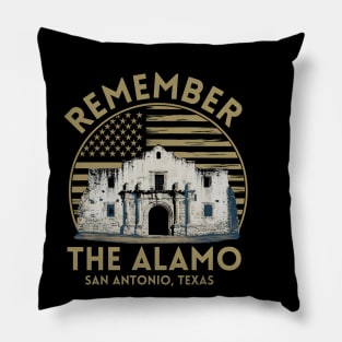 REMEMBER THE ALAMO Pillow