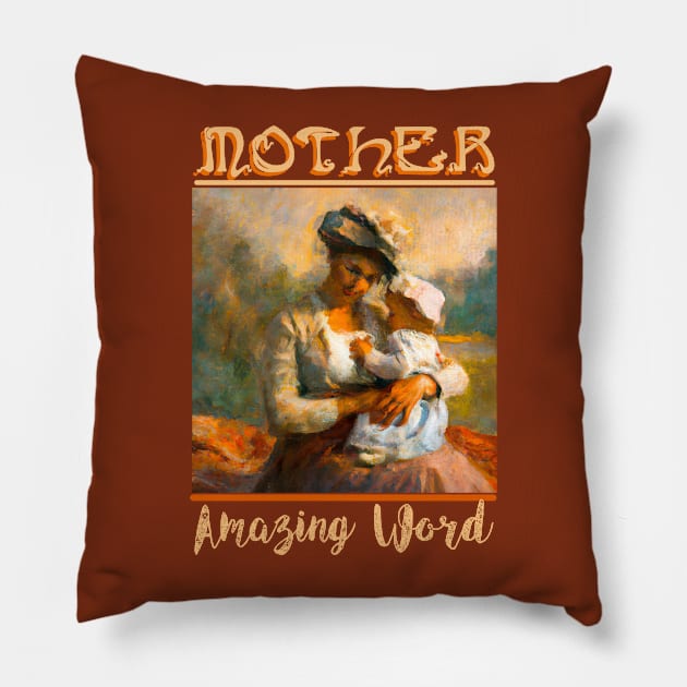 Mother Day Pillow by With Own Style
