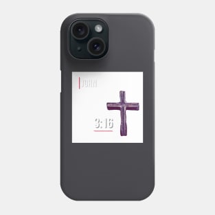 For God so loved the world Phone Case