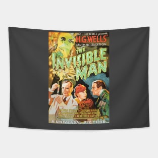 The Invisible Man Movie Poster Tapestry