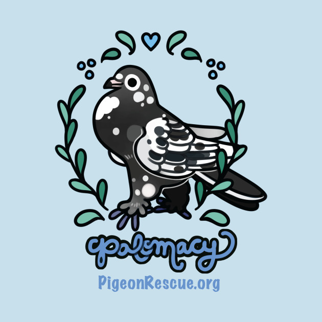 Blue Cookie Pigeon - Palomacy - Phone Case