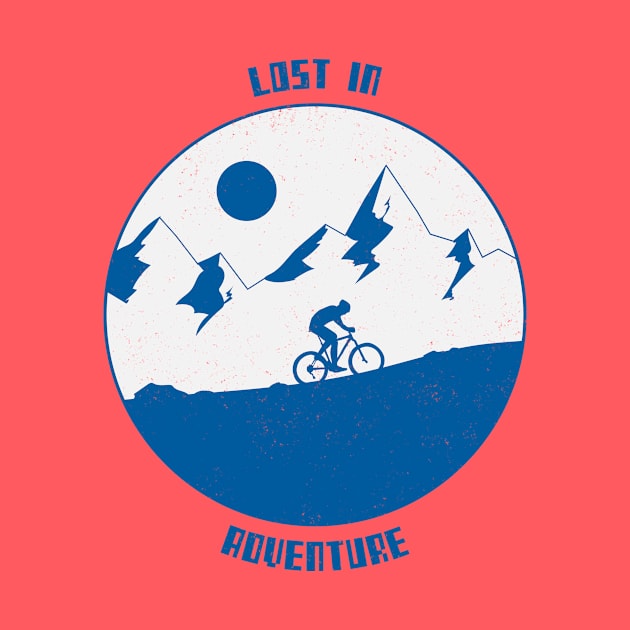 Lost In Adventure Mountian Bike by GraphicTPro