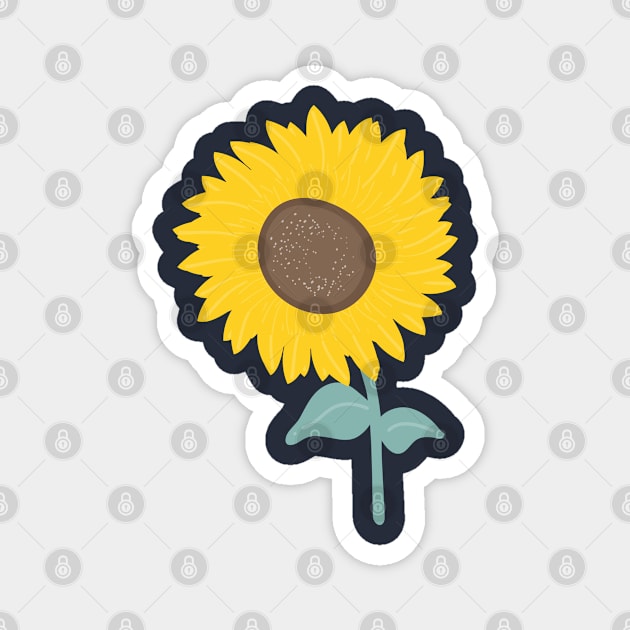 Sunflower2 Magnet by CindyS