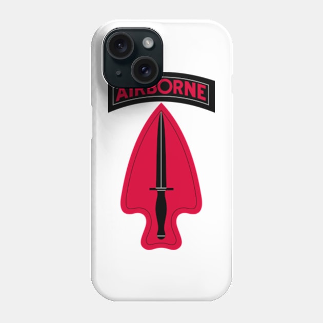 Delta Force / SFOD-Delta Shoulder Insignia Phone Case by Desert Owl Designs