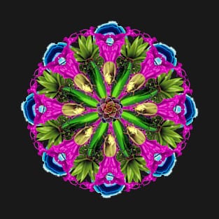 Colourful bugs mandala T-Shirt