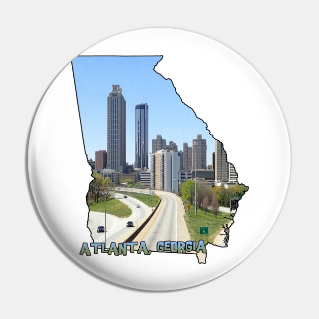 Georgia (Downtown Atlanta) Pin by gorff