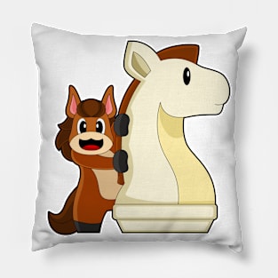 Chess piece Knight Horse Chess Pillow