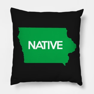 Iowa Native Sticker Pillow